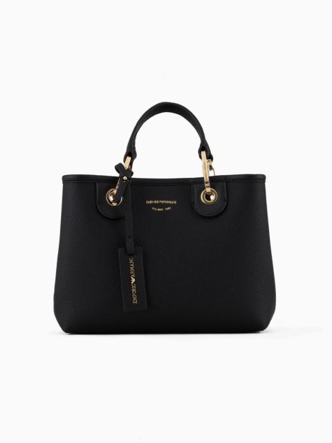 EMPORIO ARMANI Small MyEA shopper bag with deer print