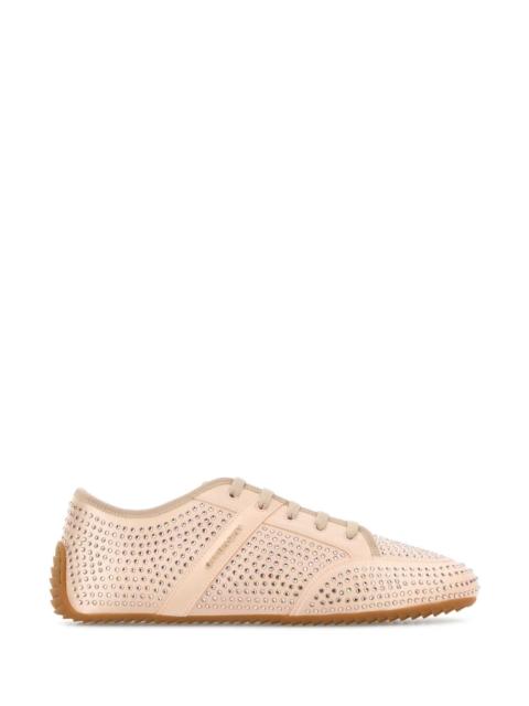 Givenchy Givenchy Women Powder Pink Satin Slim Sneakers