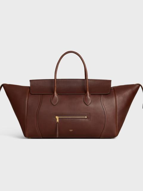 CELINE LARGE NEW LUGGAGE IN SUPPLE SHINY LAMBSKIN