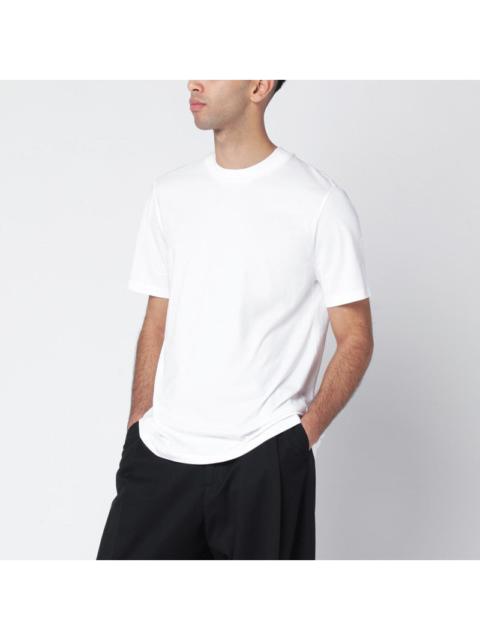Jil Sander Jil Sander White Cotton T-Shirt Men