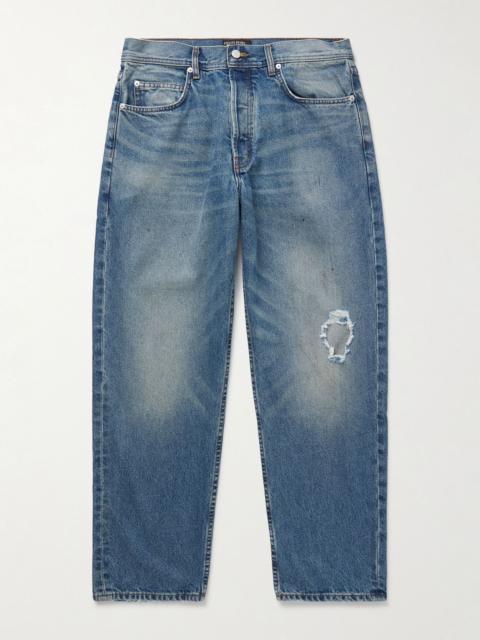 Enfants Riches Déprimés Tapered Distressed Jeans Blue