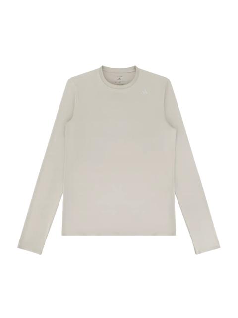 entire studios UNIFORM LONG SLEEVE T-SHIRT LIGHT BROWN