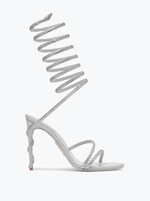 RENE CAOVILLA Margot Crystal Grey Sandal 105