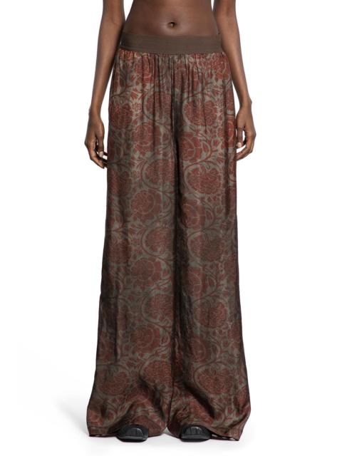 UMA WANG Pansy Printed Pants