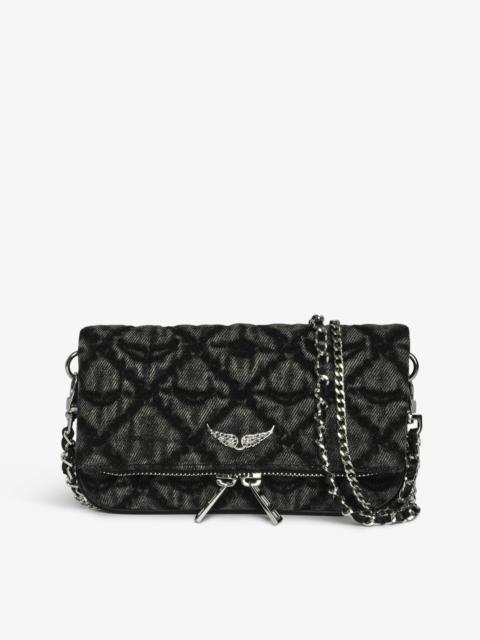 Zadig & Voltaire Rock Nano Monogram Clutch