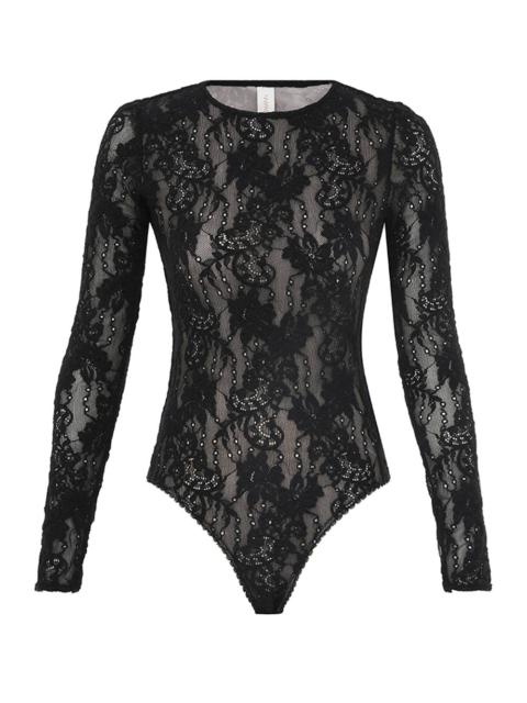 Zimmermann Lace Bodysuit Black