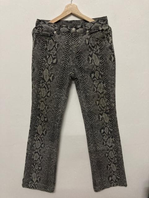Vintage World Jeans International Python Design Pants