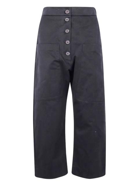Studio Nicholson Rounded Drop Crotch Trousers