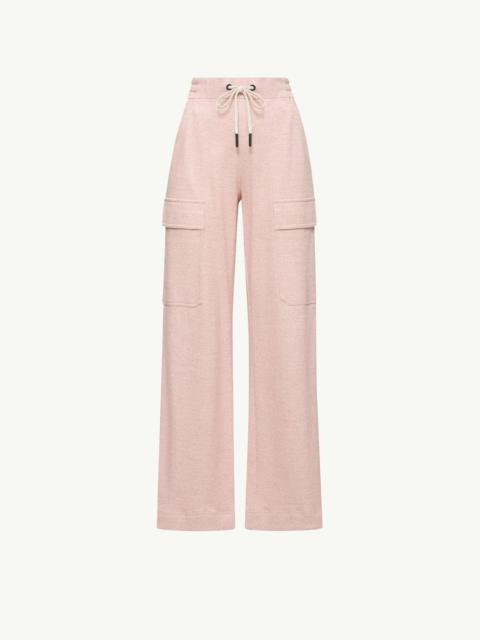 Moncler Grenoble Linen & Cotton Blend Sweatpants