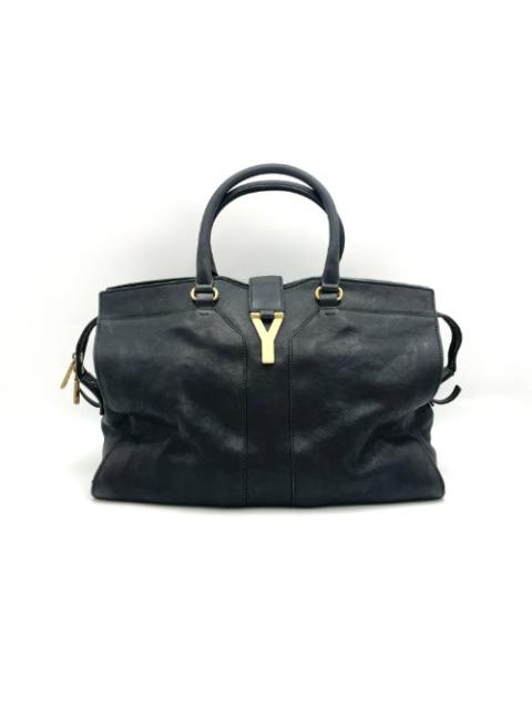 Saint - Saint Laurent Black Cabacic Tote Bag Large