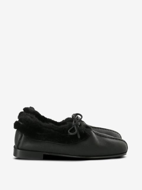 HEREU HEREU - Women Shearling Deconstructed Babouche