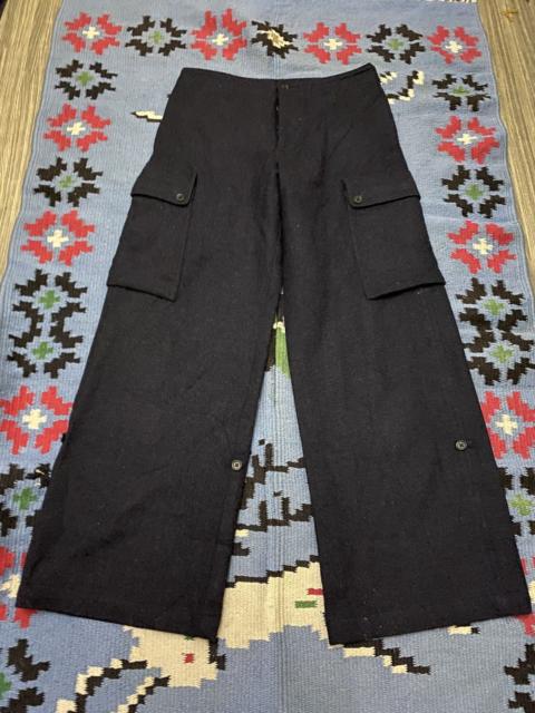 MARGARET HOWELL MHL Japan Exclusive Wool Baggy Cargo Parachute Style