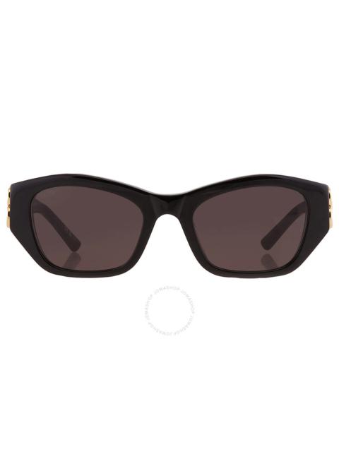 BALENCIAGA Balenciaga Grey Cat Eye Ladies Sunglasses BB0311SK 001 53
