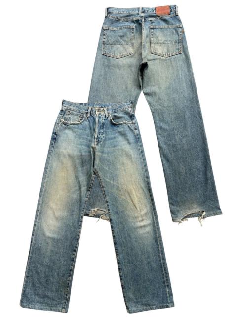 Other Designers Vintage Edwin 505 Selvedge Distressed Denim Jeans 30x31