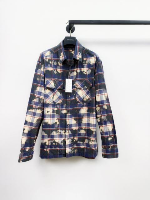 Louis Vuitton Louis Vuitton SS17 Bleached Flannel Shirt