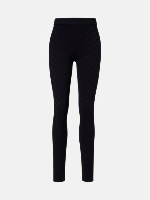 GUCCI GG jacquard leggings