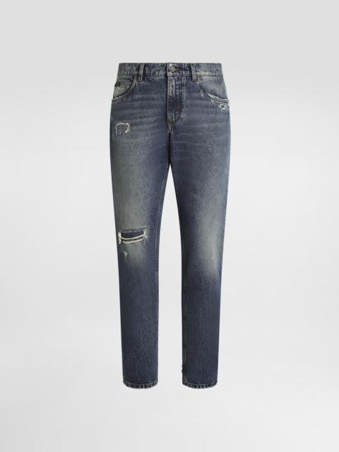 Dolce & Gabbana Regular cotton jeans