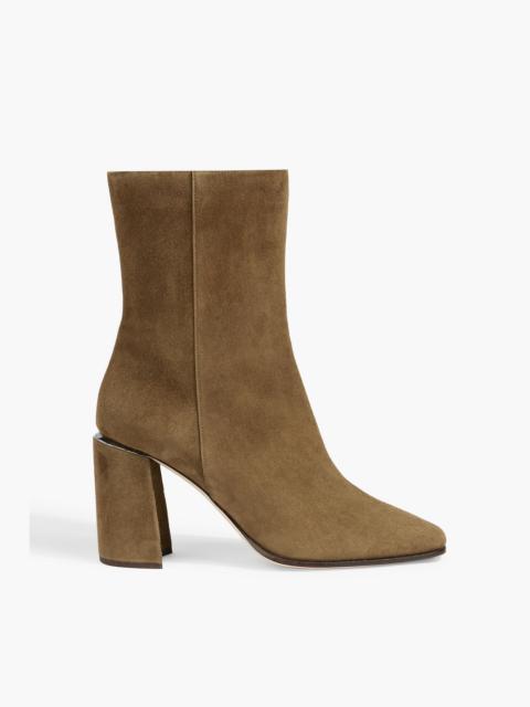 JIMMY CHOO Loren 85 suede ankle boots