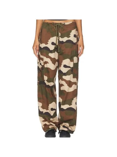 Other Designers NWT Good American Parachute Cargo Pants Fatigue Green Camo Size Large