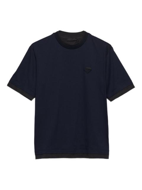 Prada Prada Men Logo Cotton T-Shirt