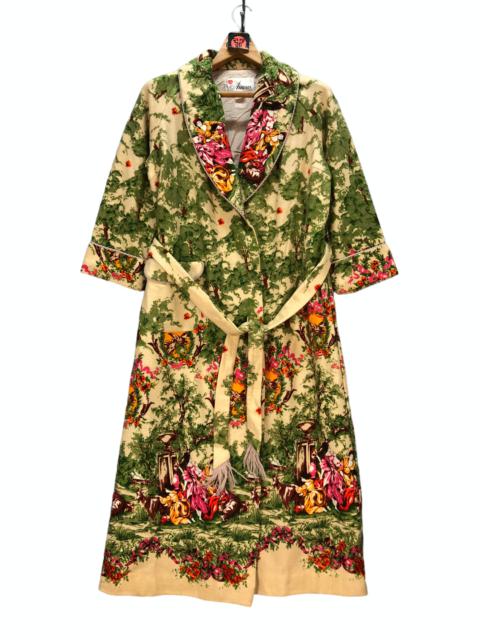 Other Designers Japanese Brand - VINTAGE JAPAN TRADITIONAL FLORAL FULLPRINT ROBES #7368-135