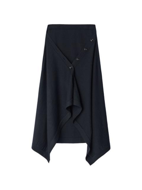 Lemaire Lemaire Women Wool Blend Midi Skirt