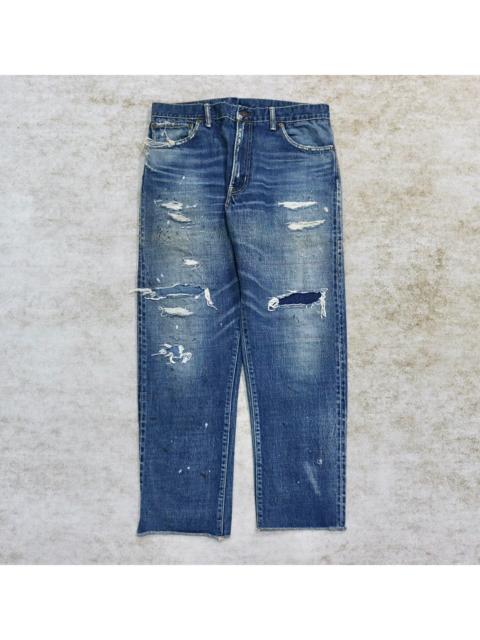 visvim Visvim 18SS Journeyman Pants (Tacked Crash) – The Original "JM" Distressed Denim