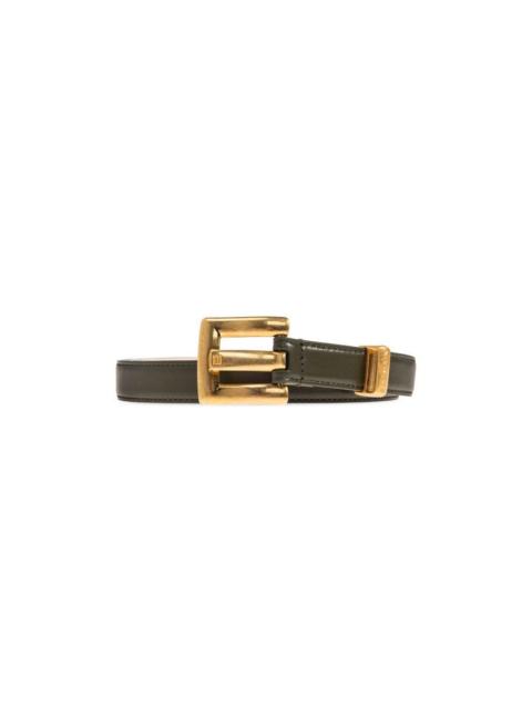 Balmain BALMAIN Leather Belt New & Authentic (Women's size:70;)