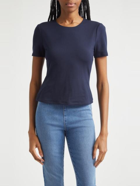 VERONICA BEARD Veronica Beard Benedict Jersey T-Shirt in Navy at Nordstrom