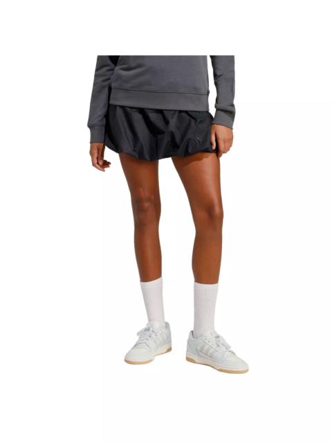 adidas Women's Seasonal Essentials Woven Bubble Skirt - Black