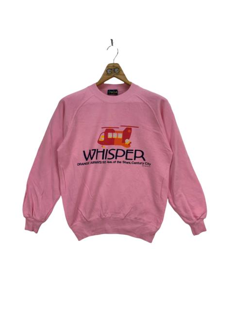 Other Designers Vintage - Vintage St Gals Whisper Heli Pink Sweatshirts #4044-140