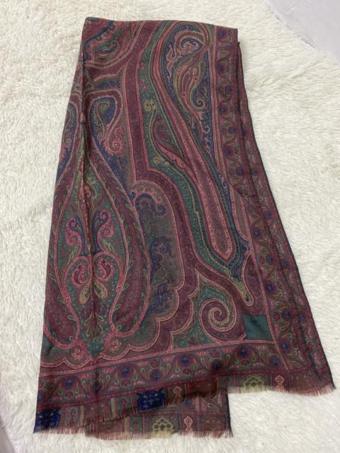 Other Designers Vintage - Vintage ETRO Paisley Scarf Wool
