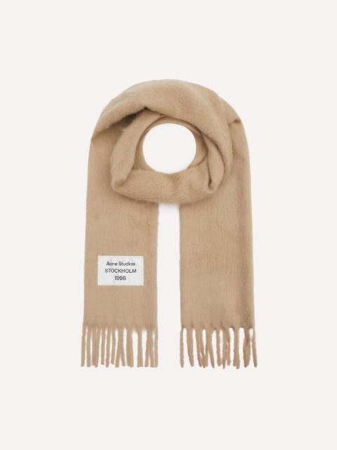 Acne Studios Fringe Alpaca Scarf