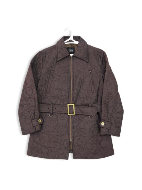 Other Designers Beauty Beast - YOSHIYUKI KONISHI Ficce Uomo AOP Embossed Quilted Jacket