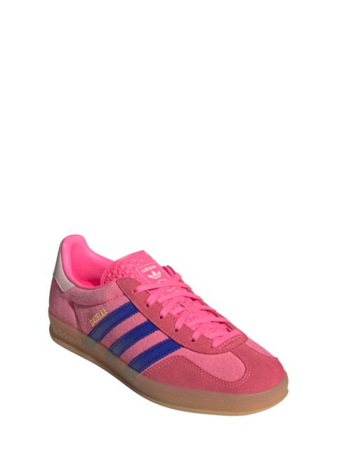 adidas Gazelle Indoor Sneaker in Lucid Pink/Clear Pink/Gum at Nordstrom