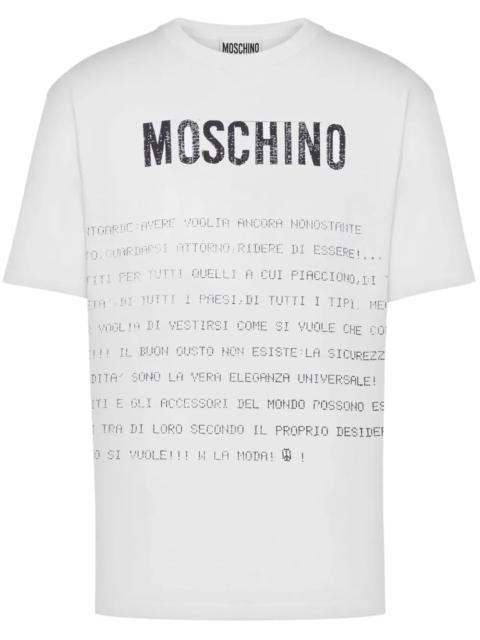 Moschino Men T-Shirt With Print