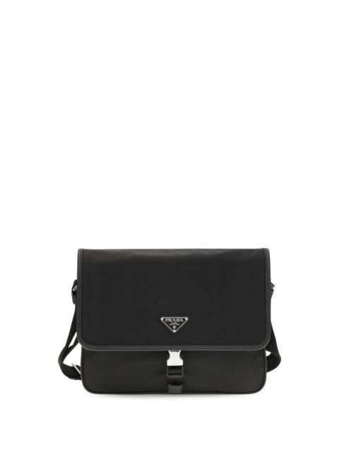 Prada Prada Men Re-Nylon And Saffiano Shoulder Bag