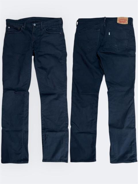 Levi's Blank White Tab Levi’s 511 Black Stretched Pants