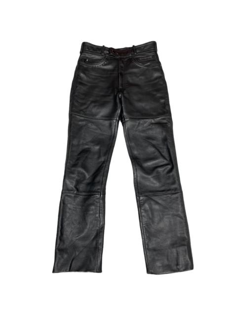 Other Designers Vintage - Vintage Harley Davidson Leather Pants. S0191