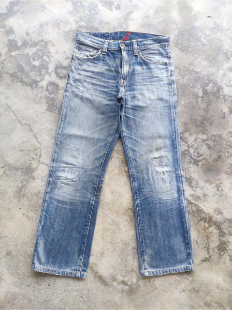 Other Designers Vintage Japanese Brand Distress Faded Denim