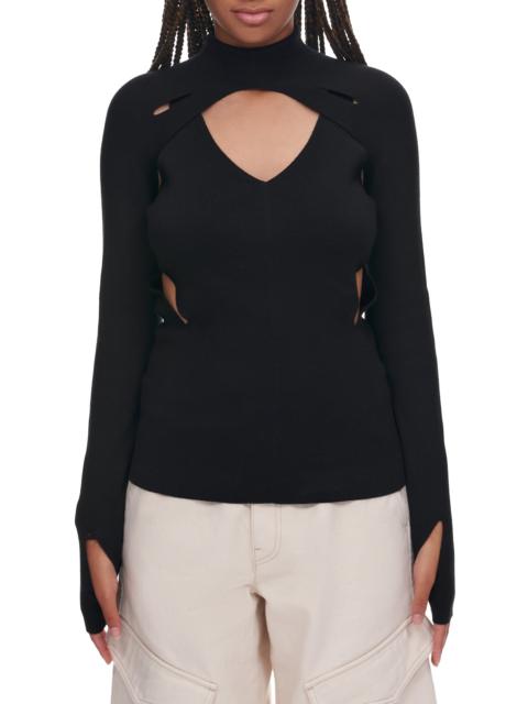 Dion Lee Merino Double Lock Slit Skivvy