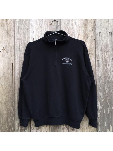 Other Designers Vintage - Vintage MCM Authentic Collection Half Zip Sweatshirt