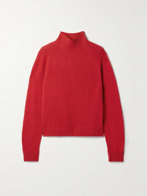 Cashmere turtleneck sweater