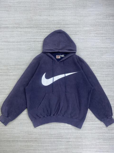 Other Designers Nike × Vintage - Vintage Nike 90's Big Swoosh Faded Hoodie