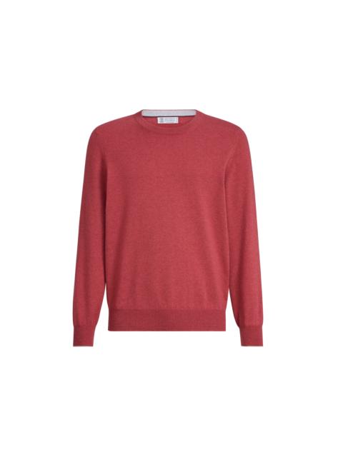 Brunello Cucinelli Brunello Cucinelli Cashmere sweater in Strawberry at Nordstrom