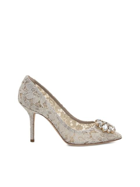Dolce & Gabbana Belluci Taormina lace pumps