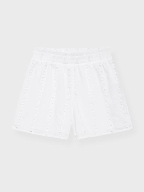 ANINE BING Shorts Kam  White