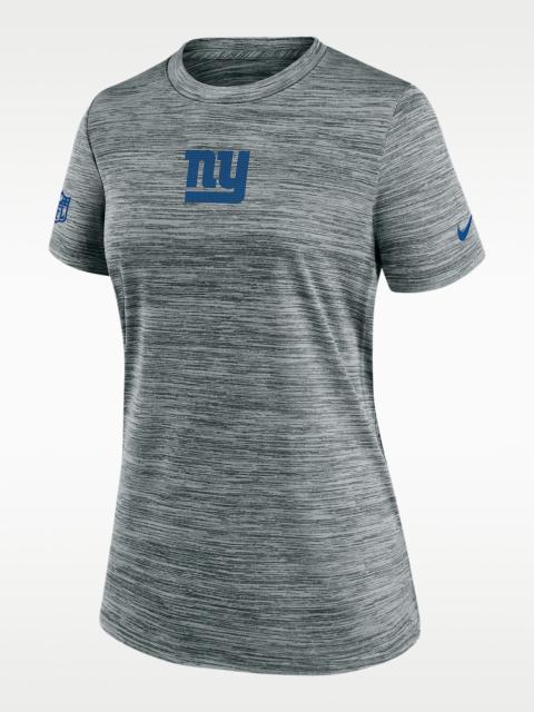 Nike New York Giants Sideline Team Issue Velocity Women's Nike Dri-FIT NFL T-Shirt