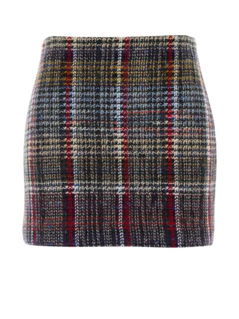 Missoni Missoni Women Embroidered Wool Mini Skirt