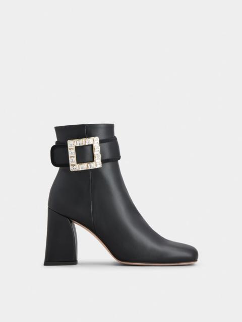 Roger Vivier Très Vivier Booties in leather